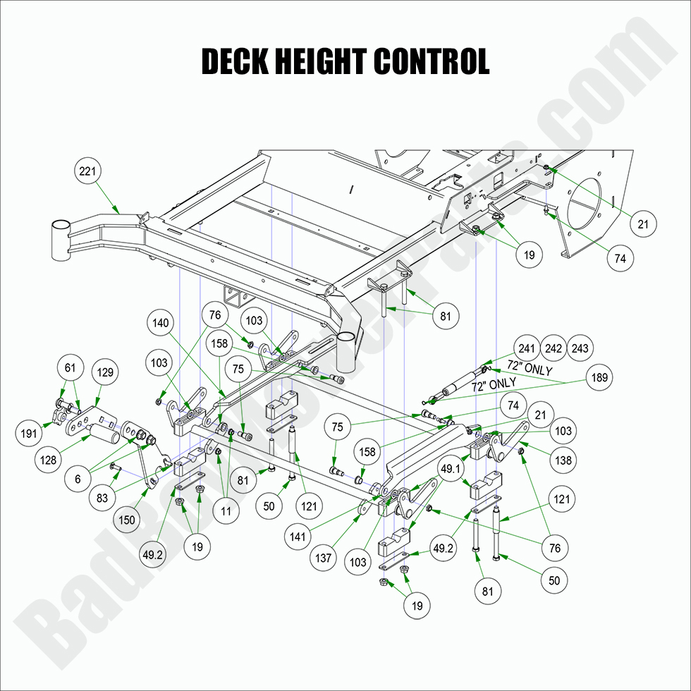 2022 Rebel - Deck Control Assembly